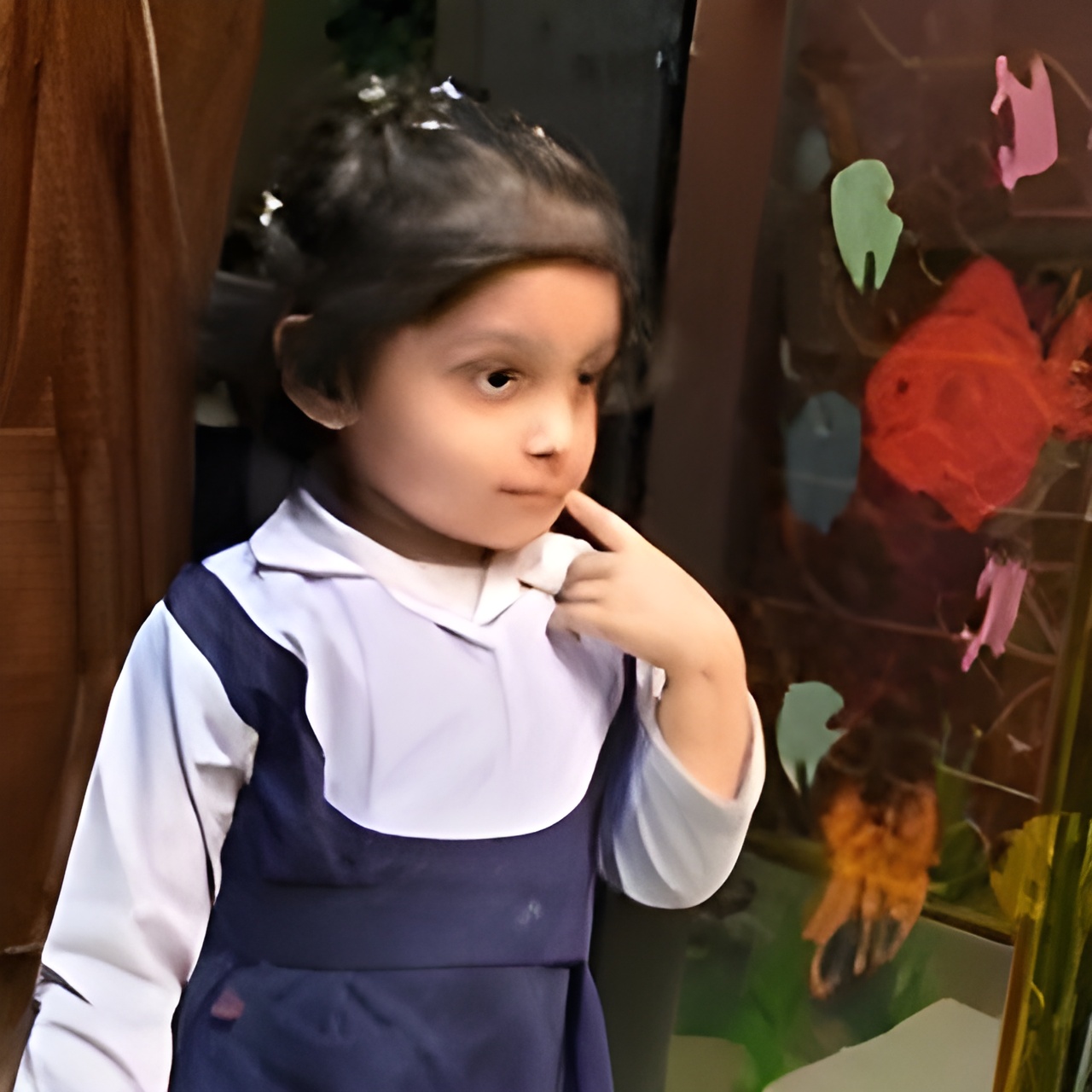 Happy school children